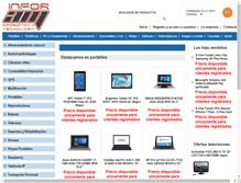 Tablet Screenshot of inforam.es